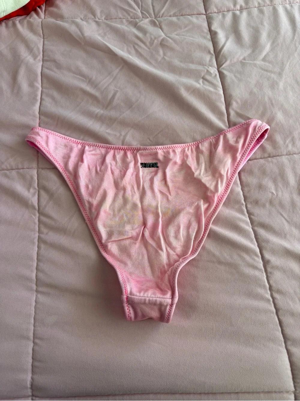 Triangl Pink Tie-Dye Two-Piece Bikini Set